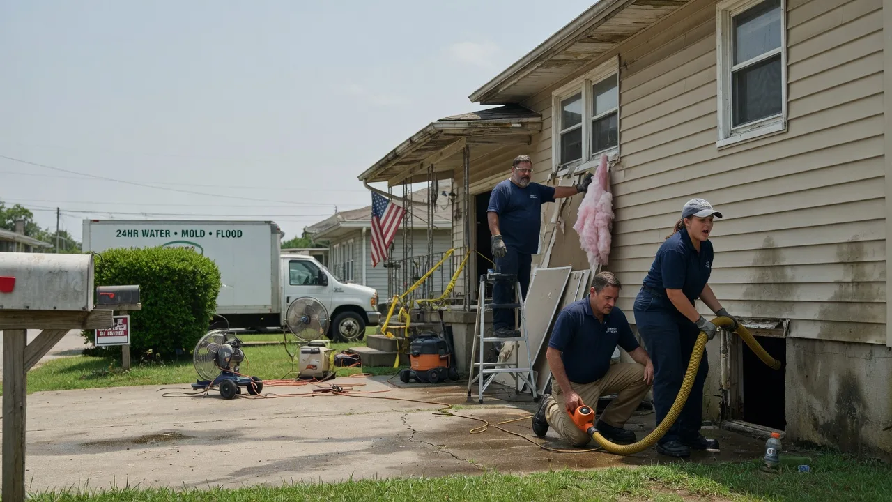 Water Damage Repair in Wadesville, IN near me